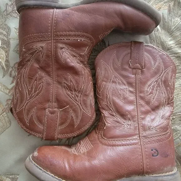 Durango Kids Brown Leather Boots