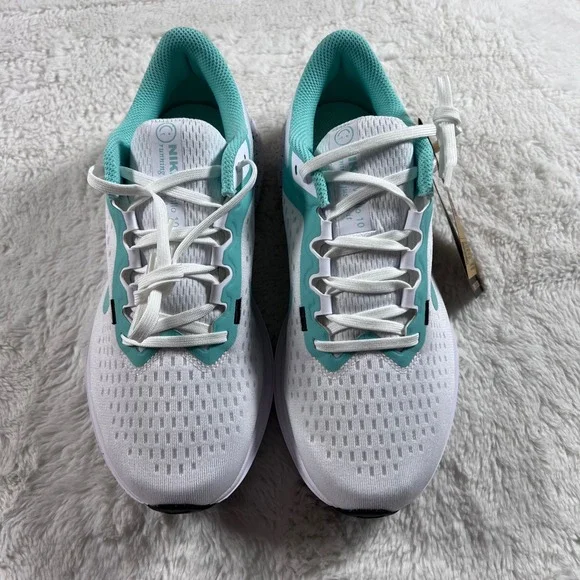 Nike Air Winflo 10 Womens Running Shoes White Emerald Rise FN7106-100 7.5 NEW‎