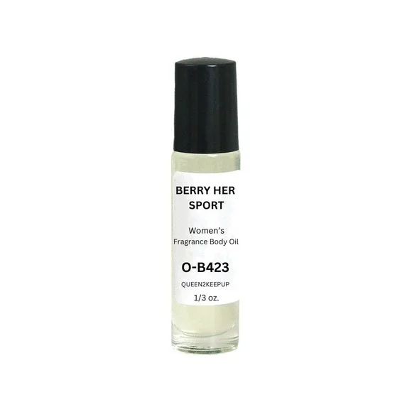 Berry Her Sport (Women) Body Oil 10 ml Fragrance All Natural 1/3 oz Roll-On