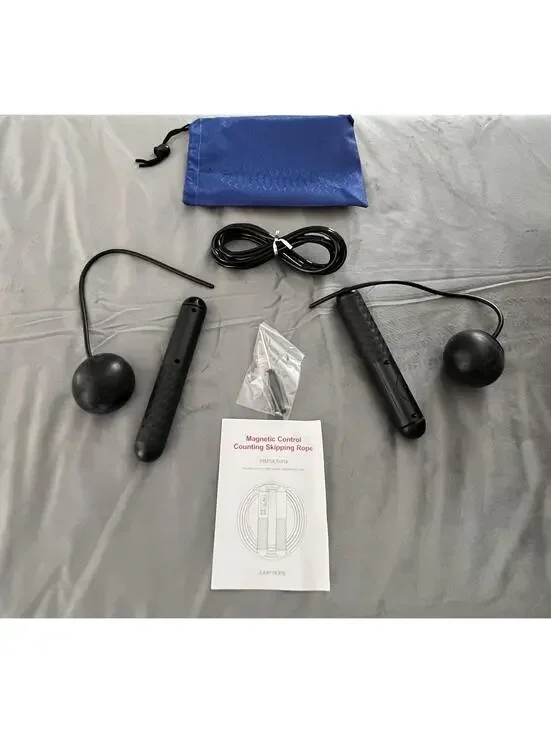 Therapeutic Jump Rope Weighted Blue Tie Top Gift Bag & Box