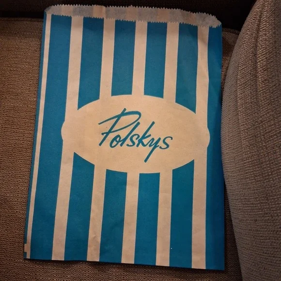 Vintage MCM Collectible Shopping Bag Polsky's‎ Akron Ohio Defunct