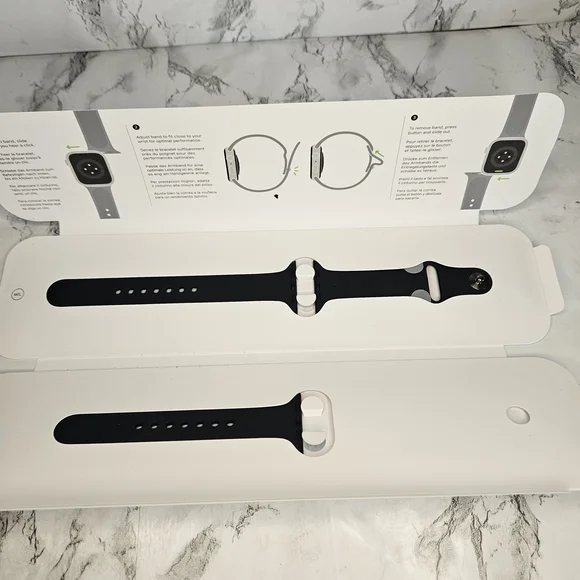 Apple Watch Sports Band Wristband 44mm Black BAND ONLY