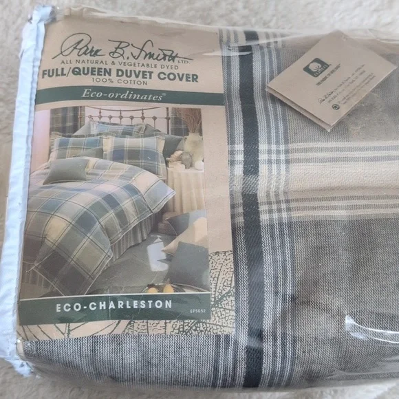 Park B. Smith Eco-Ordinates full/queen duvet cover new with tags