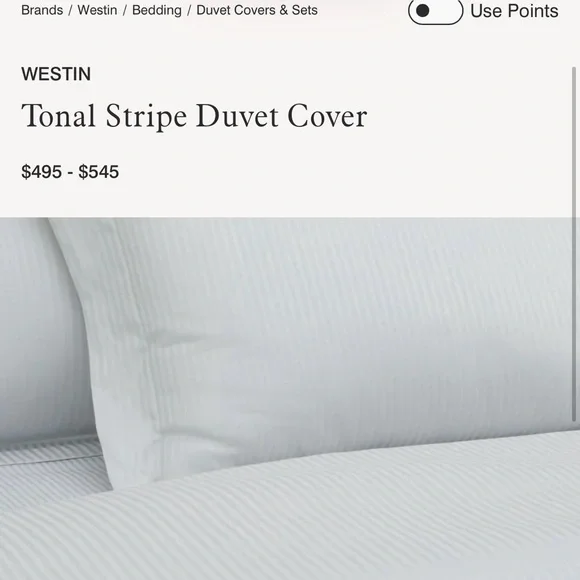 Luxury White Duvet Cover