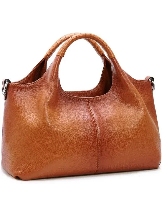 Women's Sorrel Genuine Leather Shoulder Satchel Designer Crossbody Hobo Bags