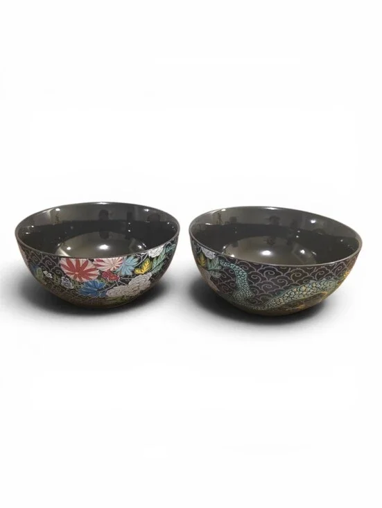 Williams Sonoma Schumacher Chiang Mai Noodle Bowls | Rare Retired | Set of 2
