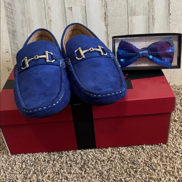 Amali Royal‎ Blue Men's Loafers