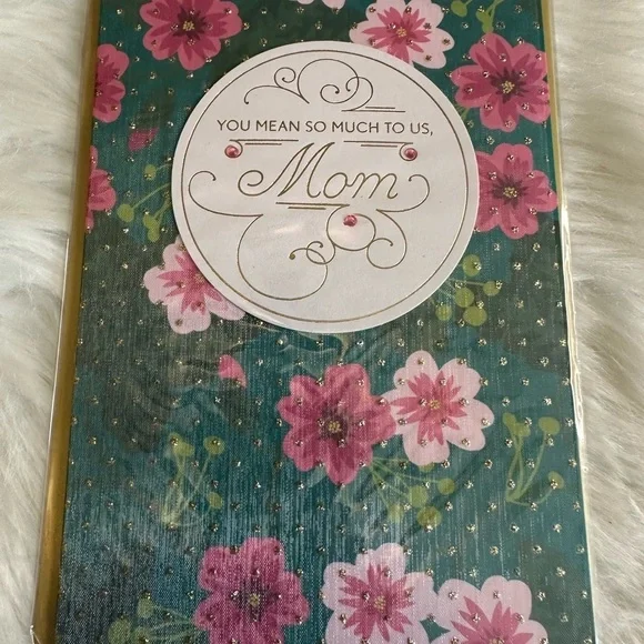 🩵5/$8 Floral Greeting Card for Mom