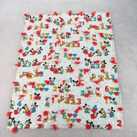 Disney Diaper‎ Changing Pad White All Over Print Disney Characters 26x20 in