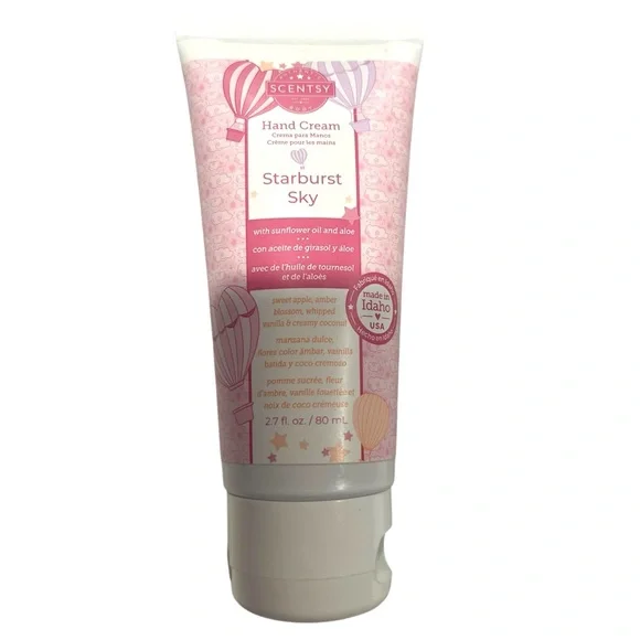 Scentsy Starburst‎ Sky Hand Cream 2.7 oz New Sealed Sunflower Oil Aloe USA