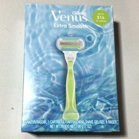 NEW Venus razor & satin‎ care shaving cream