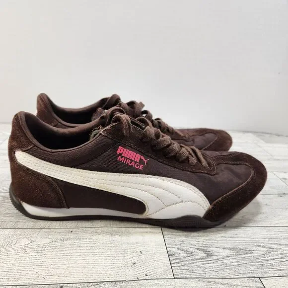 Vintage Y2K Puma Speedcat Mirage Dark Chocolate Sneakers Womens Size 7.5