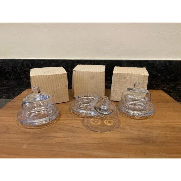 Williams Sonoma Individual Butter Dishes Set