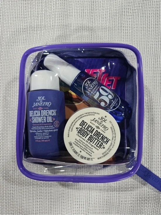 Sol de Janeiro Delicia Drench Set - Purple & White Sephora summer viral