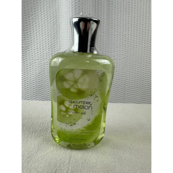 Bath & Body Works Cucumber Melon Body Gel 10oz‎ Retired Scent New Sealed