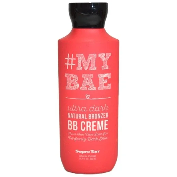 Supre Tan #MyBae Ultra Dark Natural Bronzer BB Creme Tanning Lotion 10.1 fl oz