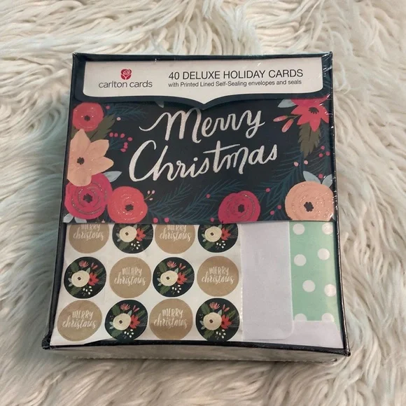 Christmas Deluxe Card 40 brand new