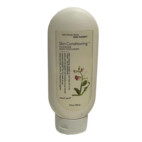 Bath Body Works Sweet Pea Skin Therapy Skin Conditioning In Shower Moisturizer