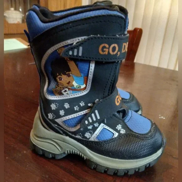 Boy's Nickelodeon Go, Diego Winter Boots Size 7