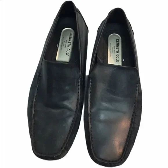 Kenneth Cole leather Blue loafers size 91/2