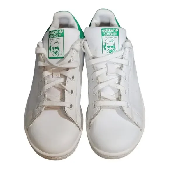 Adidas Originals Little‎ Kids Stan Smith Casual Sneakers Size 2 US