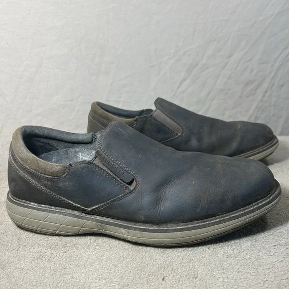 Merrell World Legend 2 Moc Slip On Shoes Mens Brown Leather Comfort Loafers
