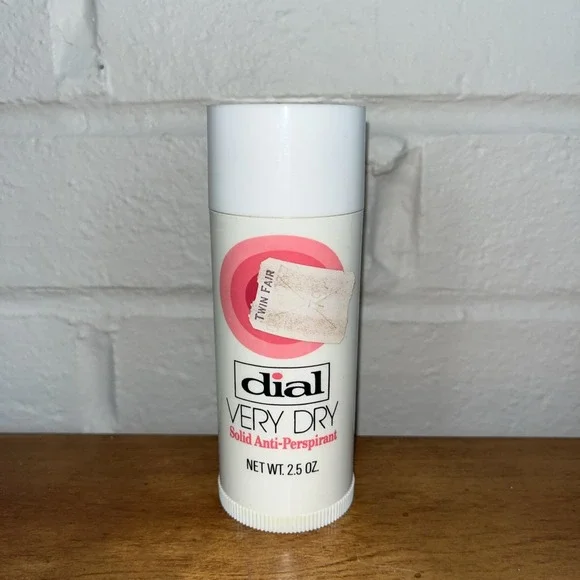 Vintage Dial Unscented Very Dry Solid Antiperspirant Tube 2.5 oz