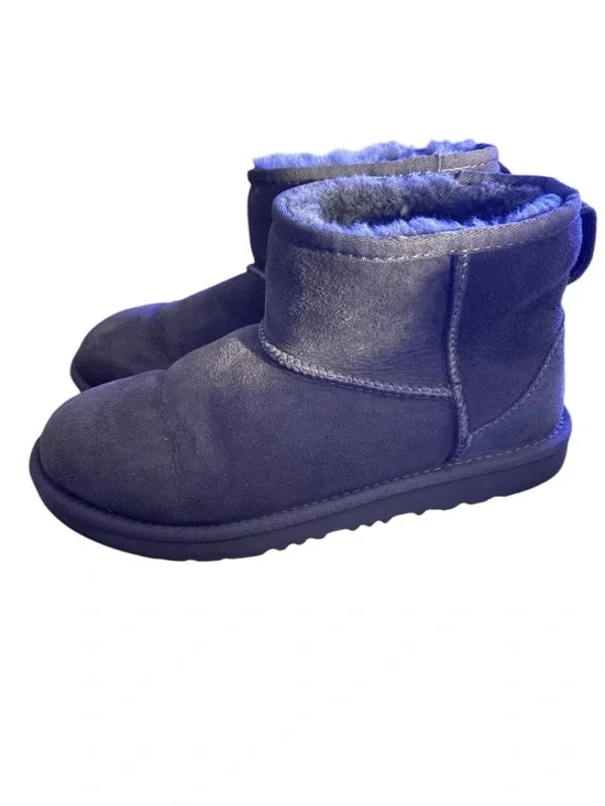 UGG Classic Mini II Boots‎ - Kids/Big Kids Grey Suede Size 5 (Fits women’s 7)