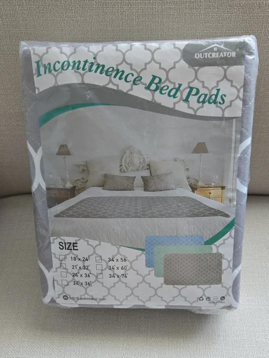 Incontinence Bed Pads - 2 Pack