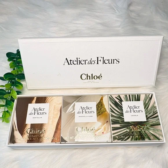 Chloé Atelier des Fleurs Soap Set‎