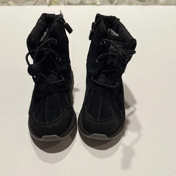 UGG Kids Black Winter Boots