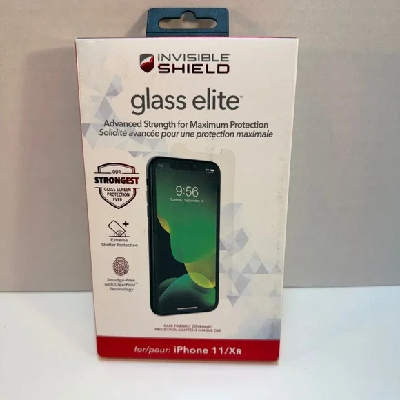 Invisible Shield Glass Elite Screen Protector for iPhone 11 XR Advanced Strength