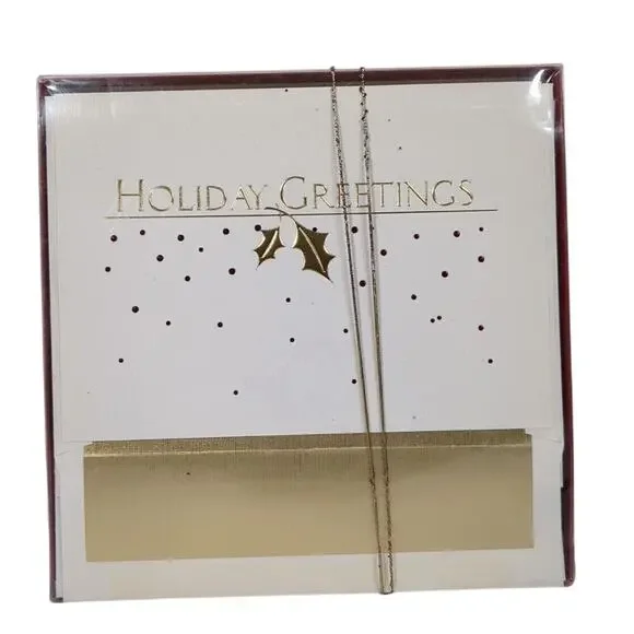 Century Greetings Holiday Christmas 18 Cards Envelopes Masterpiece Studios‎ USA