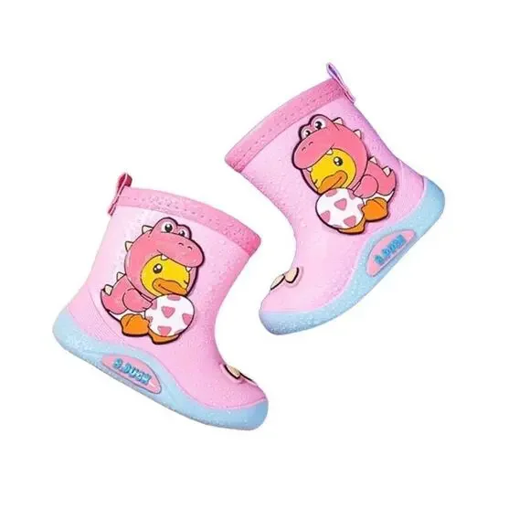 New  girl’s spring waterproof rain boots 12.5 girls toddler