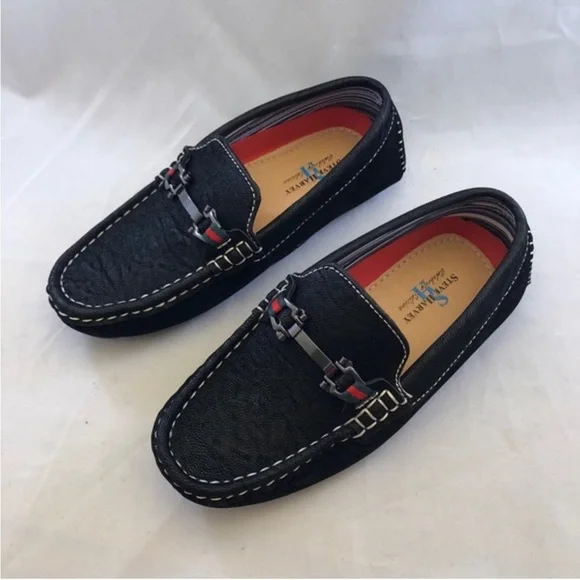 Stylish Black Loafers for Men by Steve Harvey