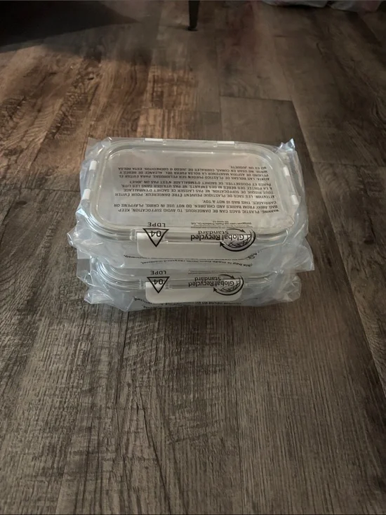 Williams Sonoma Hold Everything Glass Food Storage Containers - Set of Two