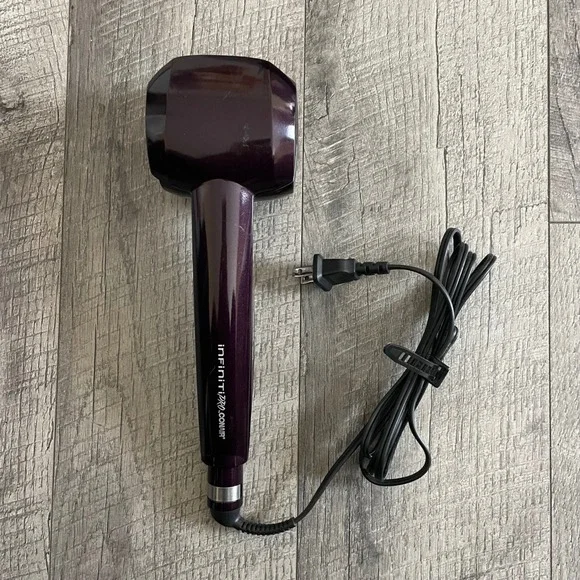 Conair InfinitiPro Secret Curl Automatic Hair Curler Purple CD203R‎ Ceramic