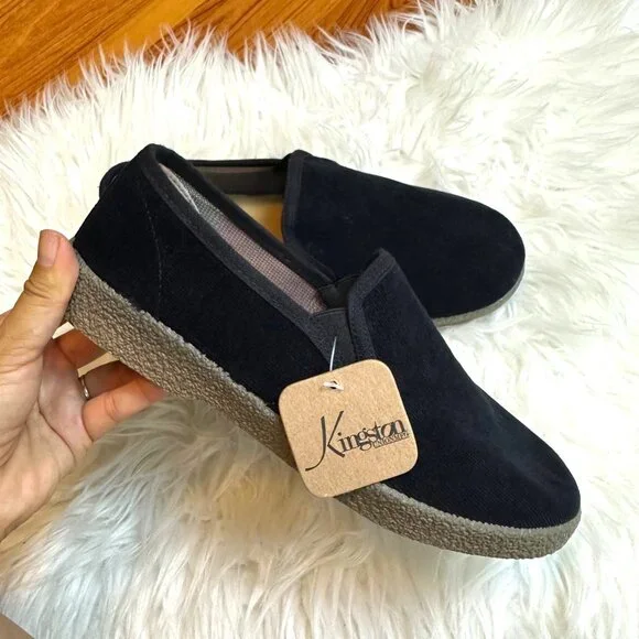 Kingston Union The Wino Corduroy Loafers Mens 6 Slip On Casual Everyday Shoes
