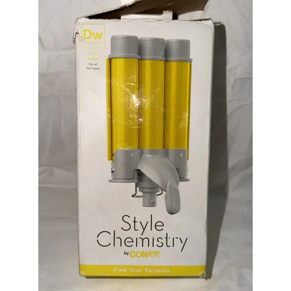 Conair Style Chemistry Triple Barrel Hair Waver Attachment For Use With Style