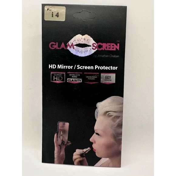 Vintage Glam Screen iPhone 4‎ HD Mirror Screen Protector by Jonathan Cheban NIB