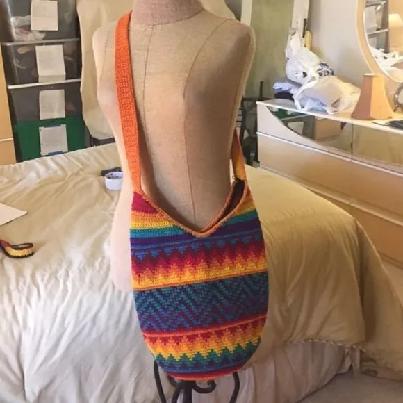 Hand woven bag