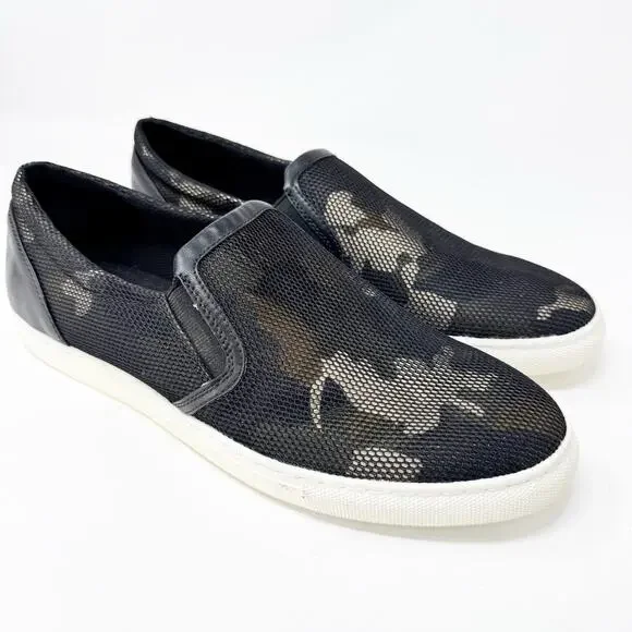 Bar III Men's Rex Slip-On Sneakers Black Size 13