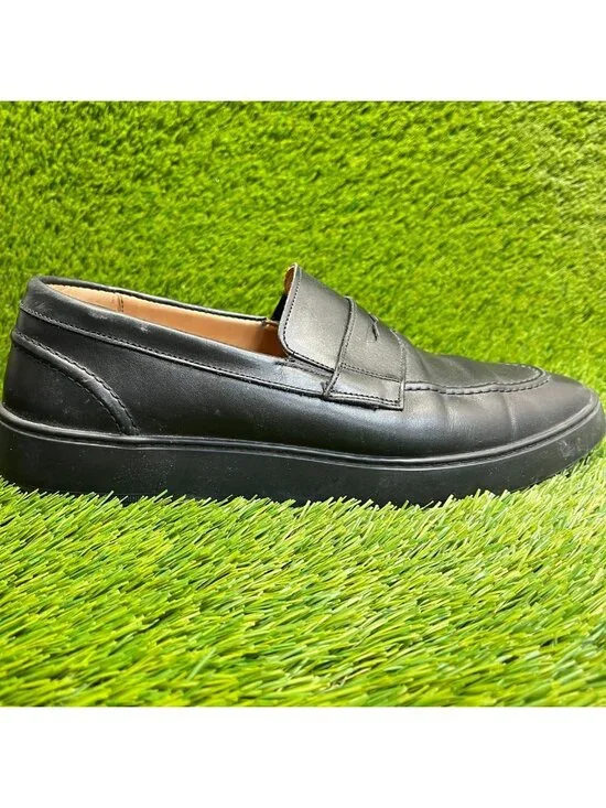 Allen Edmonds Randolph 2.0 Mens Size 10.5 Black Classic Penny Loafers Shoes