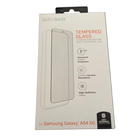 Mm7N DuraGlass Tempered Glass Screen Protector for Samsung‎ Galaxy A54 5G