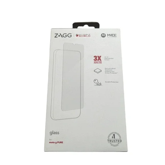Z5N ZAGG Invisibleshield Glass Screen Protector‎ for Motorola G Pure (Only)