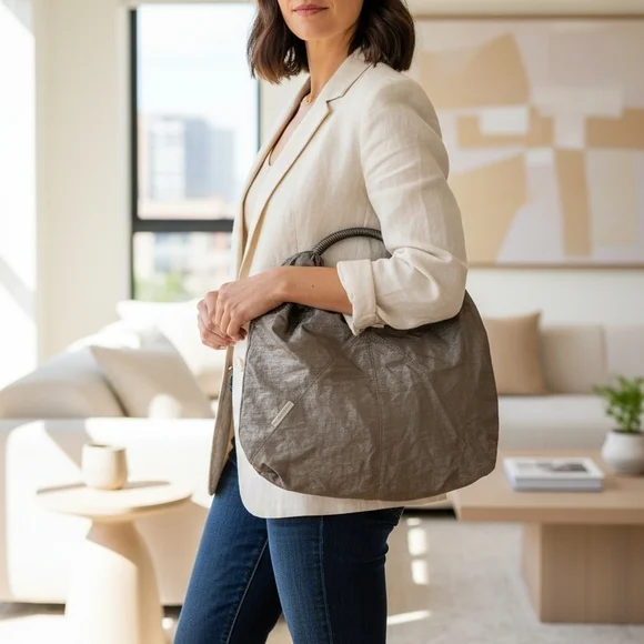 Banana Republic Canvas Hobo Bag