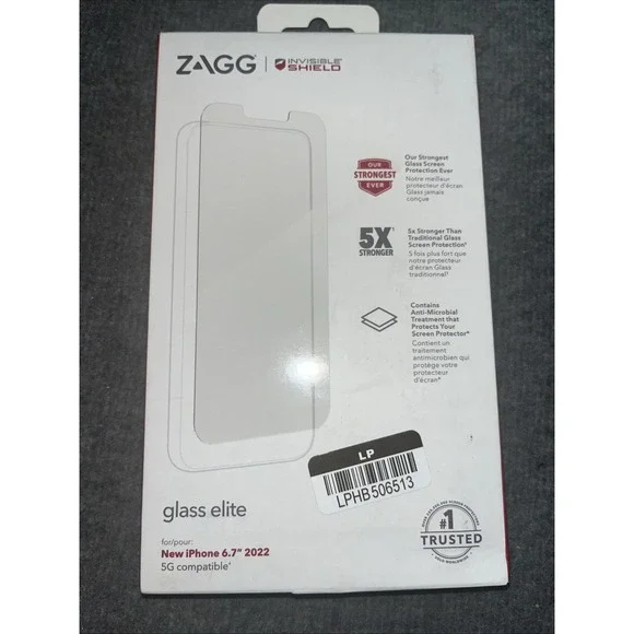 ZAGG iPhone 14 Plus InvisibleShield Glass‎ Elite Screen Protector