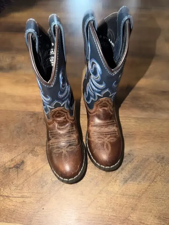 Cody James boys holt-two tone western boots