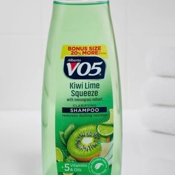 VO5 Kiwi Lime Squeeze with Lemongrass Shampoo, 15 fl oz 🥝 🍋‍🟩