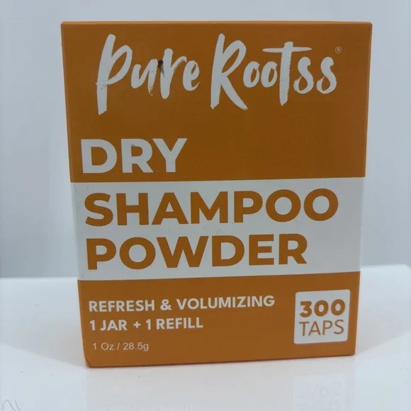 Pure Rootss Dry Shampoo Styling Powder - Refreshes & Volumizes - Exp 9/27